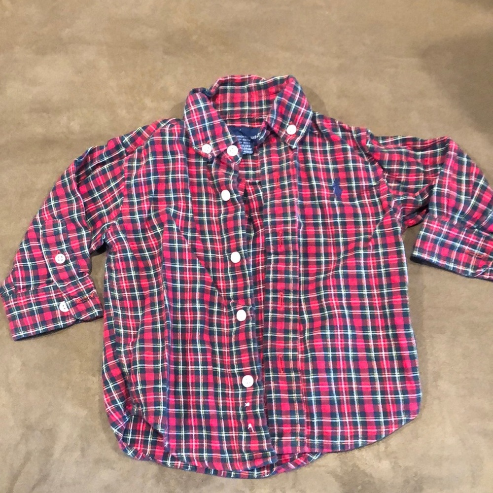 Ralph Lauren baby flannel